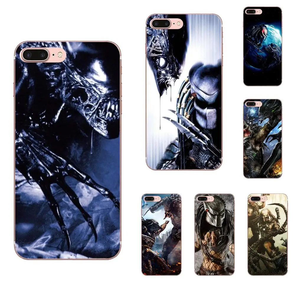 Чехол Alien Vs Predator из мягкого ТПУ для Samsung Galaxy Note 8 9 10 Pro S4 S5 S6 S7 S8 S9 S10 S11 S11E S20 Edge Plus Ultra |