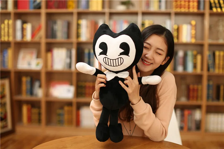 50CM Bendy Doll And The Plush Ink Machine Toys Stuffed Halloween Thriller Game Plush Toy Plush Doll Soft Toys For Children Gift
