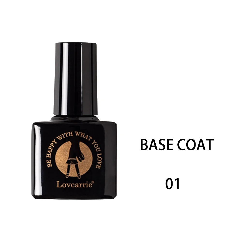 Base Coat LOVCARRIE 57 Гель Цветной Гель-лак для ногтей Набор для маникюра гибридные ногти цвет Vernis Полупостоянный УФ-гель для ногтей 6,3 мл Lak - Цвет: Base Coat