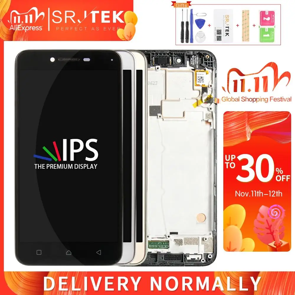 Srjtek 5 0 ''для Lenovo k5 Plus дисплей LCD A6020A46 сенсорный экран Сенсорная панель