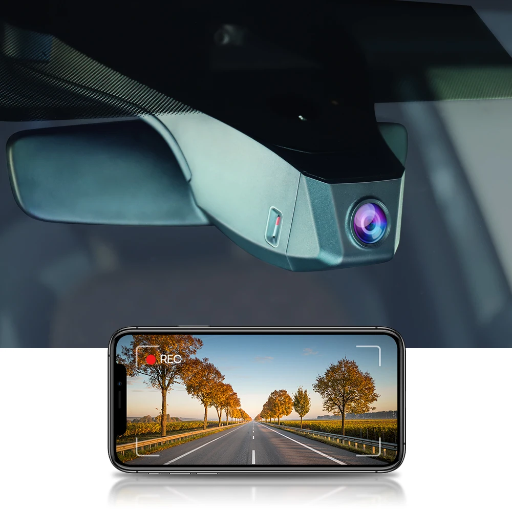 Автомобильный видеорегистратор для Volkswagen ID.4/ID.5 2021 2022 FITCAMX 4K Audi Q4 e-tron стильный OEM |