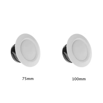 

Adjustable Ceiling Air Extractor Valve Round Diffuser Duct Outlet Cover Home Fresh Air Vent Grille Exhaust Fan Hood 75mm/100mm