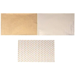 Papier d'emballage pour cadeau, 3 pièces, pour boîte de Bouquet 