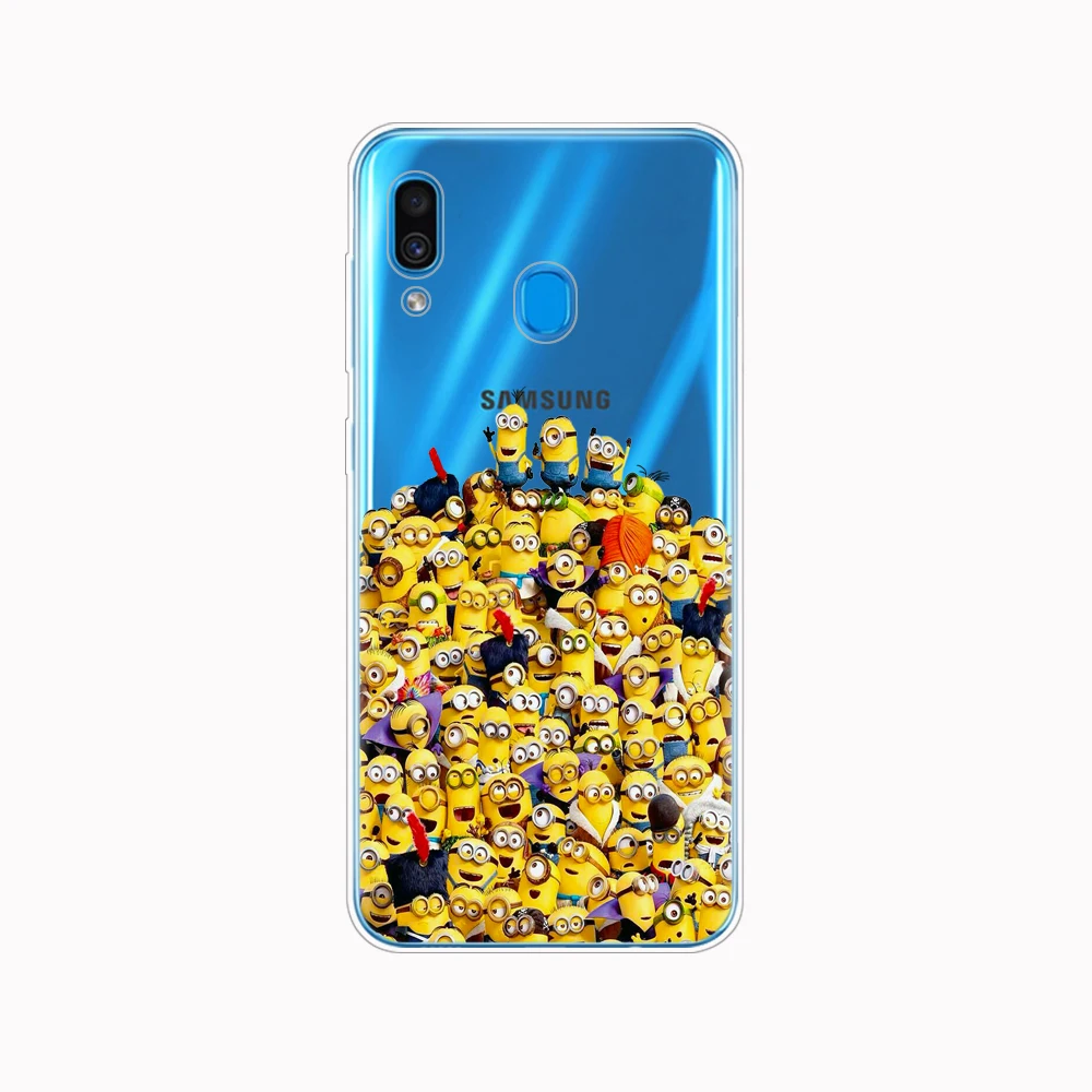 Для samsung Galaxy A20 чехол бампер силиконовый чехол для телефона на samsung A20 A 20 A205F A205 coque мягкий Fundas милая собака