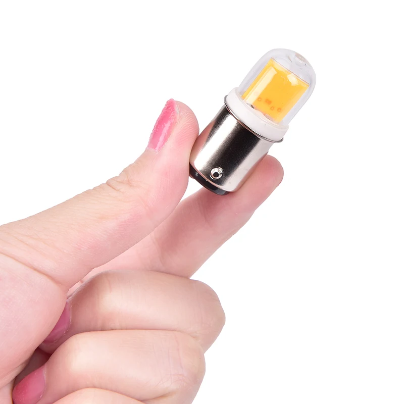 AC 5W 110V 220V BA15D LED Light Bulb COB LED Lamp For Chandelier Sewing Machine