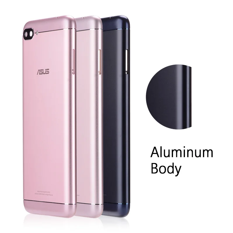 Задний корпус для Asus Zenfone 4 Max ZC554KL задняя крышка Батарейная дверь с кнопками громкости питания объектив камеры ZC554KL