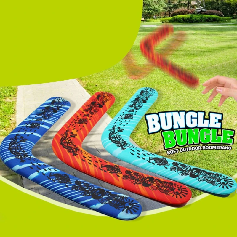 Juguetes Aire Libre Niños Boomerangs Para Niños HABNI Brilla