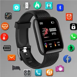 Мульти-циферблат Smartwatch IPX67 Водонепроницаемый спортивные для Android IOS с монитор сердечного ритма крови Давление функции Smart часы Для женщин