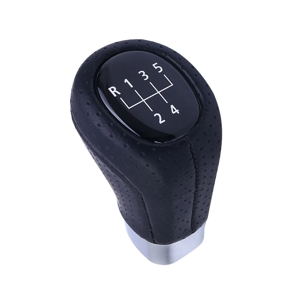 5/6 Speed Manual Gear Shift Knob Shifter Lever Leather Abs Gear Shift Knob For 3 1 M Performance E90 E87 Car Accessories - Название цвета: A