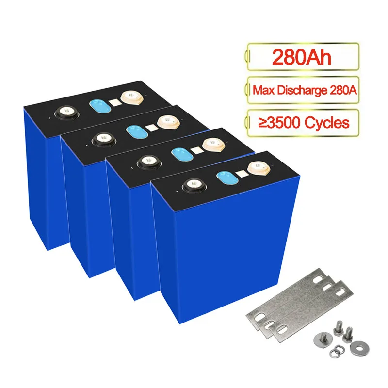 

LF280 3.2V 280Ah Lifepo4 Lithium Battery Cells for 12V 24V 36V 48V Solar System