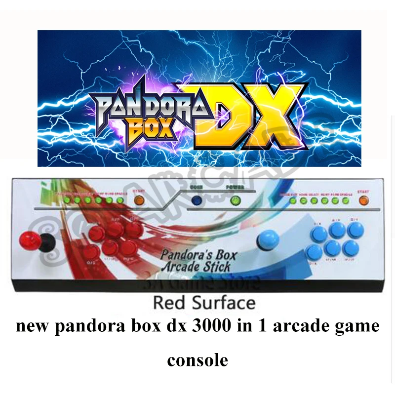 Аркадная консоль Pandora Box DX 3000 в 1 контроллер с поддержкой 3P 4P геймпад USB