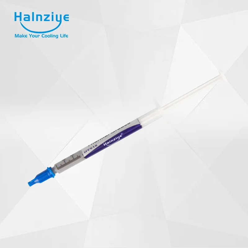 

Halnziye HY510-TU05A 1g Thermal Grease Paste Heatsink Glue Compound Interface for CPU GPU LED Electronic Components cpu cooler