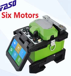 Kit d'épissure de Fusion de Fiber optique FTTH, soudeur Intelligent FS 17S, écran tactile, Machine d'épissure 