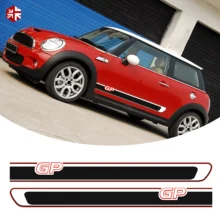 ^#Cheap 2 Pcs Car Door Side Stripes Stickers MINI GP Style Body Decal For MINI Cooper S R50 R52 R53 One JCW Exterior Accessories ^#Cheap 2 Pcs Car Door Side Stripes Stickers MINI GP Style Body Decal For MINI Cooper S R50 R52 R53 One JCW Exterior Accessories