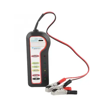 

12V Portable Car LED Battery Tester with 6 LEDs Auto Accumulator Detector Car Diagnostic Tools Car Battery Tester New