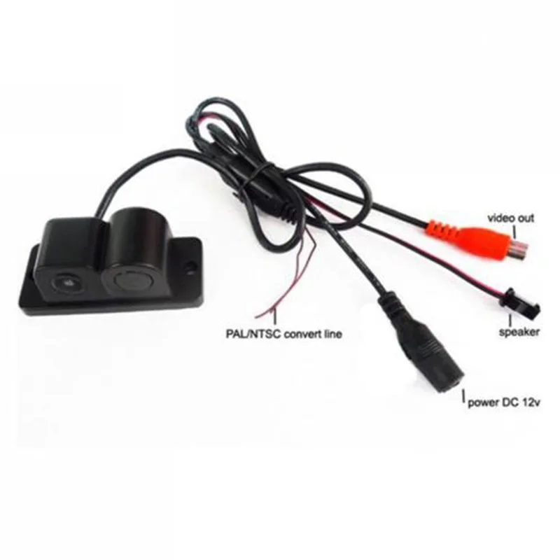 2 в 1 12V lcd автомобильный внедорожник Обратный парковочный датчик заднего вида камера заднего вида