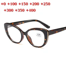 Роскошный фирменный дизайн, женские очки для чтения из смолы, кошачьи оптические очки+ 1,5, сексуальная леопардовая Пресбиопия, оптические оправы по рецепту NX