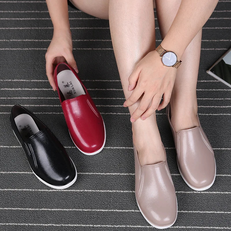 Women Rain Boots Waterproof Shoes Unisex Outdoor Garden Kitchen Lady Smart Girl's Car Washing erf56 |