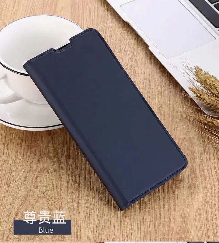 Для Xiaomi mi 9T Pro чехол Роскошный кожаный чехол-книжка красный mi K20 Pro флип автоматический магнит закрытый чехол-подставка mi A3 CC9 CC9e mi 9 Lite - Цвет: Синий