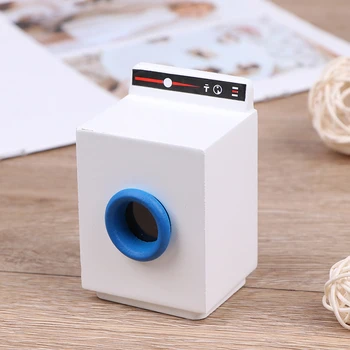 

1Pc 1:12 Dollhouse Miniature Electric Washing Machine for Doll House Decoration