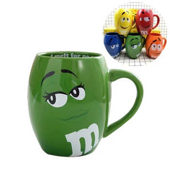 

Expressions Coffee Cup Large Capacity Cartoon Ceramic Mug Coffee Cup Water Cup