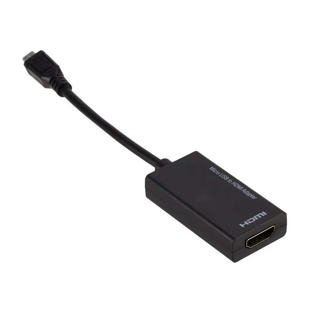 Micro USB мужчина к HDMI Женский Кабель-адаптер для Android смартфон планшет ТВ HDMI Adater разъем конверсионная линия