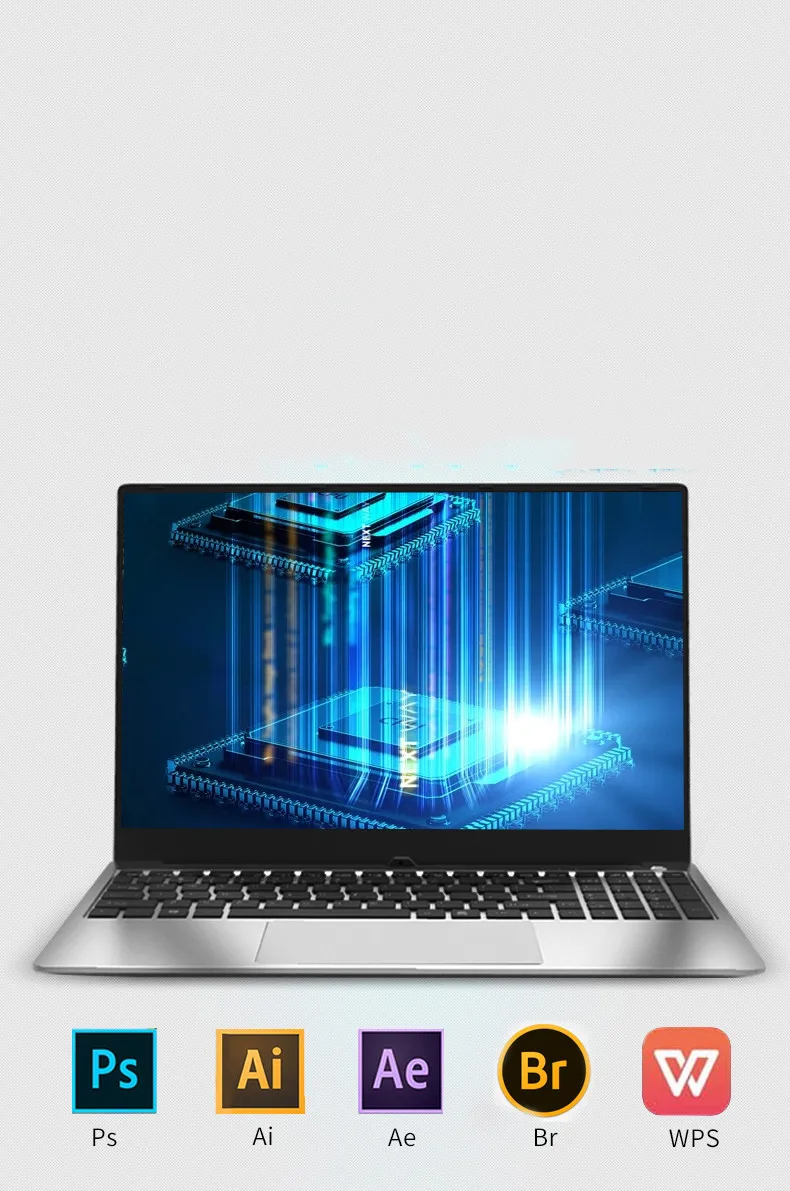 15," ультратонкий ноутбук Intel Z8350 Четырехъядерный 4G+ 64G SSD M.2 компьютер WiFi Bluetooth HDMI Movie/Sport/Gamin ноутбук