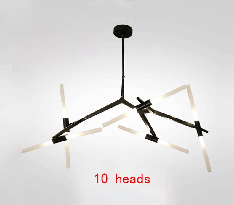 Villa tree branch lamp  Post modern designer Nordic led chandelier tree fork restaurant chandelier villa tree fork Chandelier