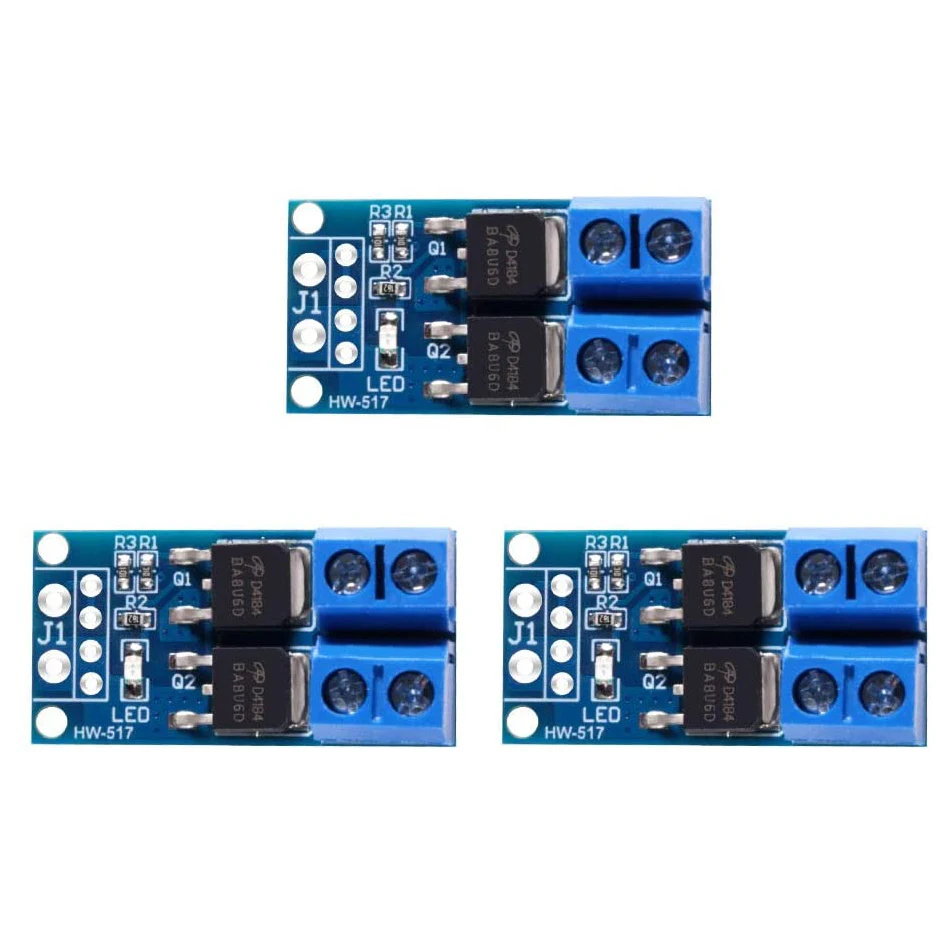 15A 400W MOS FET Trigger Switch Drive Module PWM Regulator Control Panel for arduino DC 5V 12V 36V