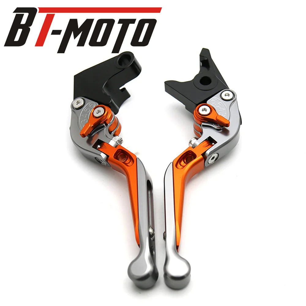 CNC мотоциклетные регулируемые складные сцепные рычаги для Aprilia RSV4/RSV4 завод 2009 2010 2011 2012 - Цвет: S