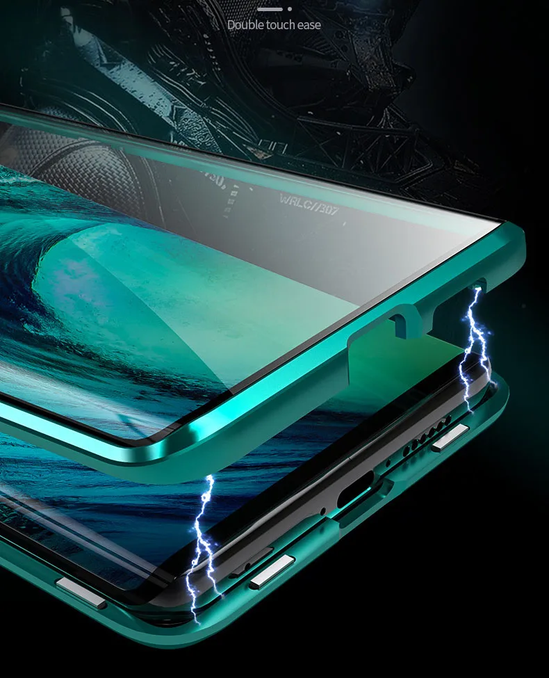 Новое поступление чехол для Vivo Nex 3 закаленное стекло мобильного телефона крышка для Vivo Nex3 магнит алюминиевый бампер чехол для Nex3