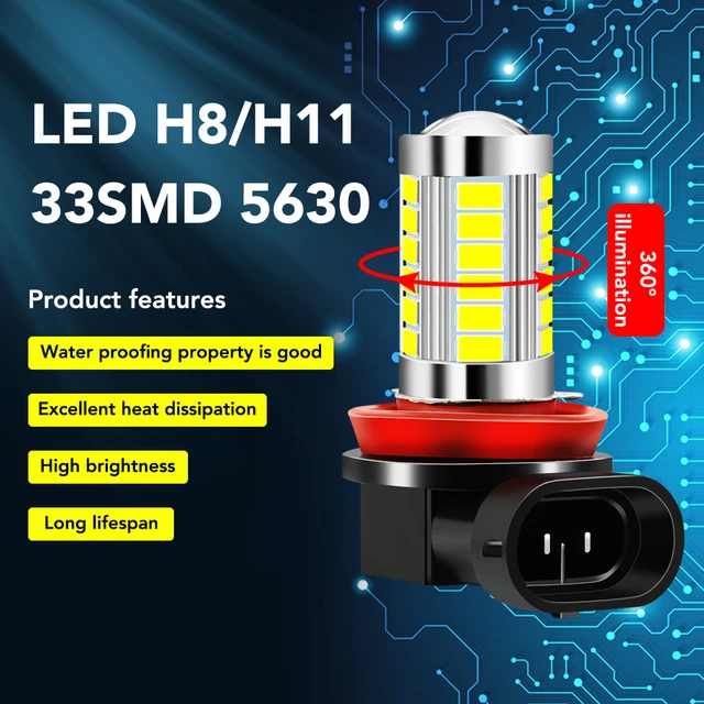 2Pcs H8 H11 Auto Led-nebelscheinwerfer Lampe für BMW 1 3 5 6 7