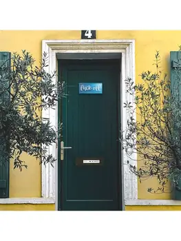 

DIY Crafts Making Epoxy Resin Mold Doorplate Door Signs Casting Silicone Mould