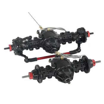

LeadingStar CNC Metal Alloy Front/Rear Medium Differential Axle Built-in Gear RC Upgrade Parts For 1/14 Tamiya Tow Drag Truck