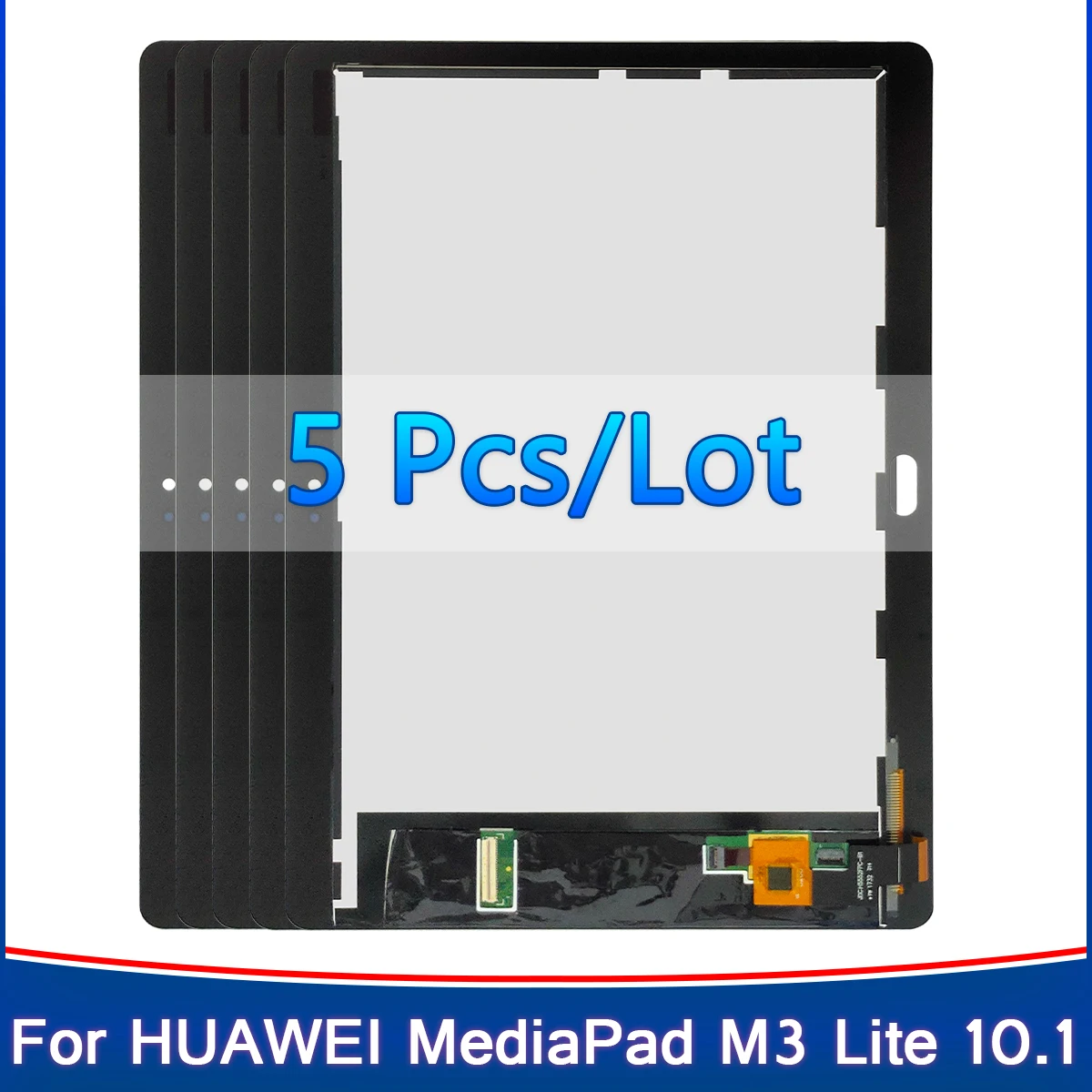 5pcs 10.1" Display Repair For Huawei Mediapad M3 Lite 10 Bah-al00 Bah-w09  Bah-l09 Lcd Display Touch Screen Digitizer Assembly - Tablet Lcds & Panels  - AliExpress