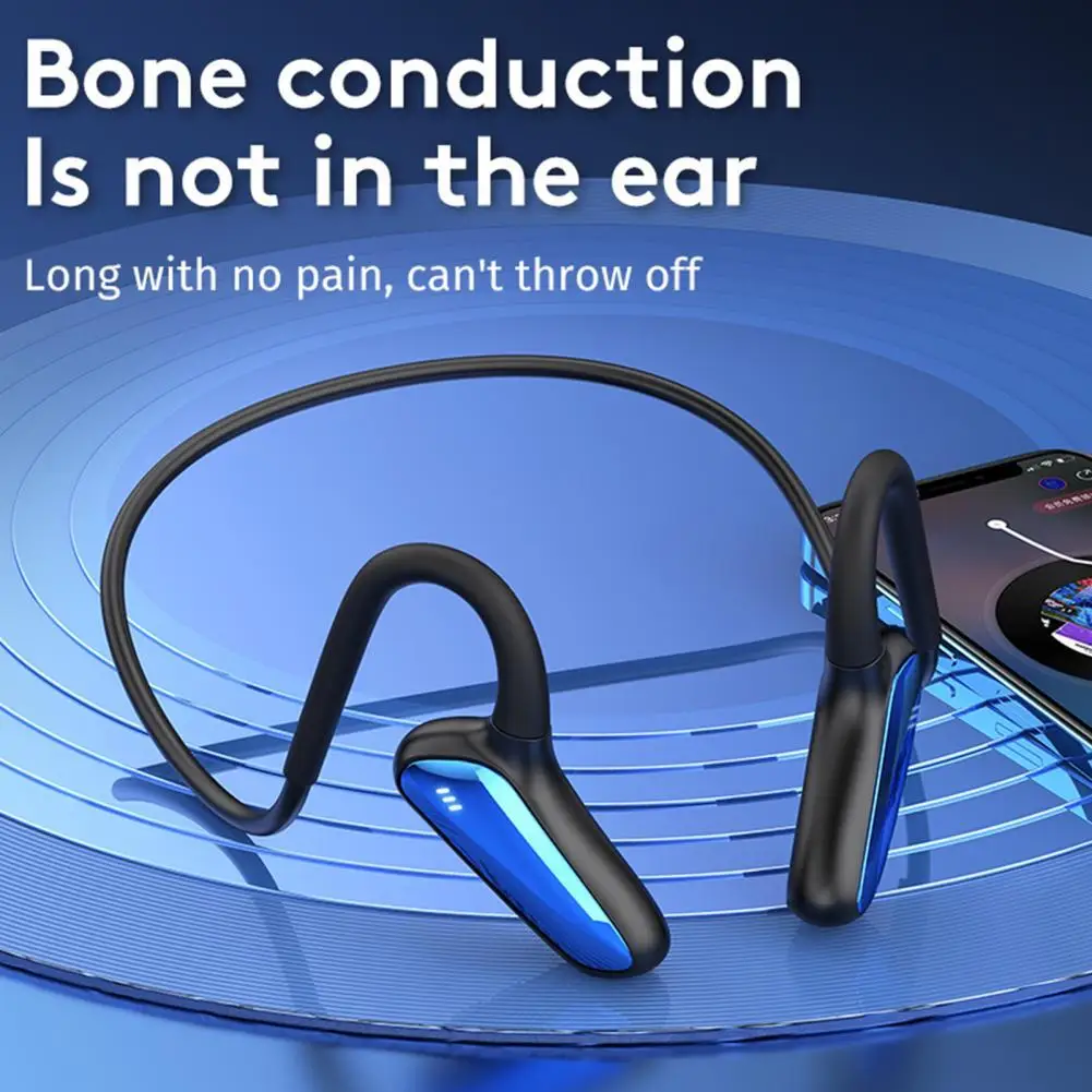 M-D8 Bluetooth-наушники Костная проводимость IPX5 Водонепроницаемый BT5.0 Беспроводная