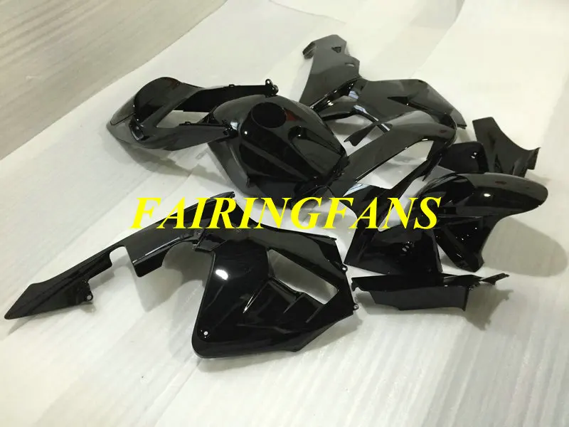 Инжекторный комплект для HONDA CBR600RR F5 03 04 CBR 600 RR CBR 600 RR CBR 600 2003 2004 глянцевый черный Обтекатели на кузов+ подарки HC51
