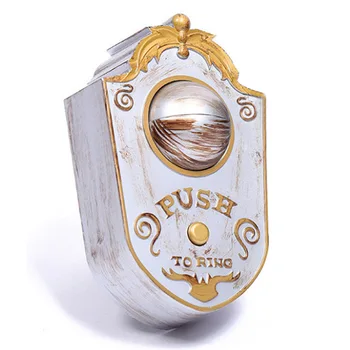 

Halloween Doorbell Eyes Open Up Pushed Creepy Eyeball Moveable Door Bell Fun One-eyed Ghost Treat or Trick Idea Decoration UY8