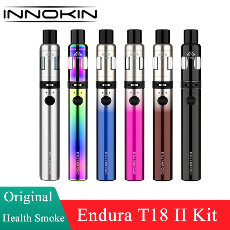 Innokin-Kit de vapeo Original Endura T18 II, tanque de prisma T18 de 2,5 ml con batería de 1300mAh, compatible con T18/T22, bobina de 1,5 ohm, Kit de pluma vaporizador
