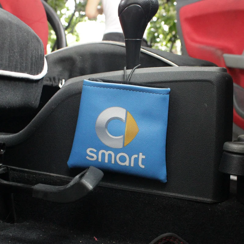 Подвесная сумка для воздуха Smart 453Fortwo Forfour, автомобильная сумка для хранения карт для мобильного телефона, сумка для хранения очков, подвесная сумка для мелочей, держатель для автомобильного стайлинга