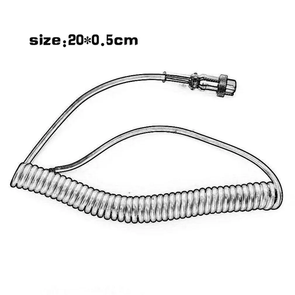 8 pin Динамик Микрофон Микрофонный кабель для ICOM для HM-36 IC-449C 229C Kenwood MC-44 261 радио аксессуары рации