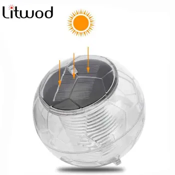 

Solar Water Float Led 7 Colors Pool Light Waterproof Lamp Garden Swimming Pond Decorative Bulbs Built in AA Rechargeable Battery