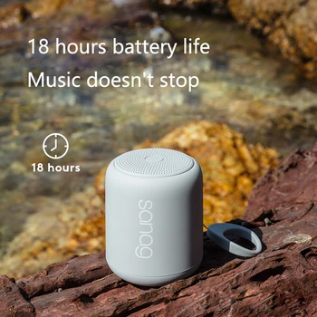 

Wireless Bluetooth Speaker Small Steel Cannon Outdoor Waterproof Mini Portable TF Card Subwoofer Creative Speaker 18 hour play
