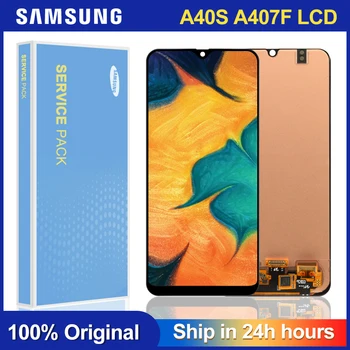

100% Original 6.4" For Samsung Galaxy A40s lcd display A40S 2019 A407 A407F A407FD Display Screen replacement Digitizer Assembly