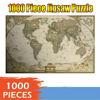 

Adults Puzzles 1000 Pieces Large Puzzle Game Interesting Toy Personalized Gift Jigsaw Puzzle Brinquedos Wood Intelligence Puzzle
