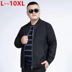 Большие размеры 10XL 8XL 6XL 5XL, мужские Весенние куртки и пальто, одноцветная повседневная мужская куртка, хит продаж, Куртка Jaqueta Masculina