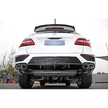 

Real Carbon Fiber Rear Diffuser Spoiler For Mercedes Benz W166 ML63