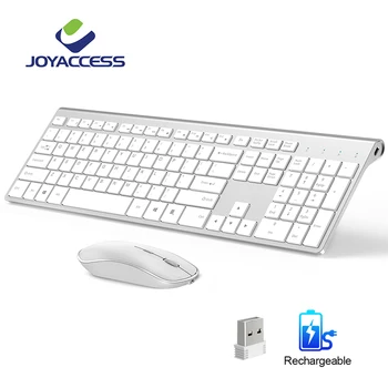 

Rechargeable 106 Keycaps Wireless Keyboard and Mouse Korean/French/German/English/Italian/Spanish Keyboard Mouse Set