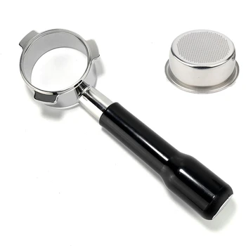 

Coffee Bottomless Portafilter for Breville 8 Series Filter Basket Stainless Steel Replacement Espresso Machine 54mm