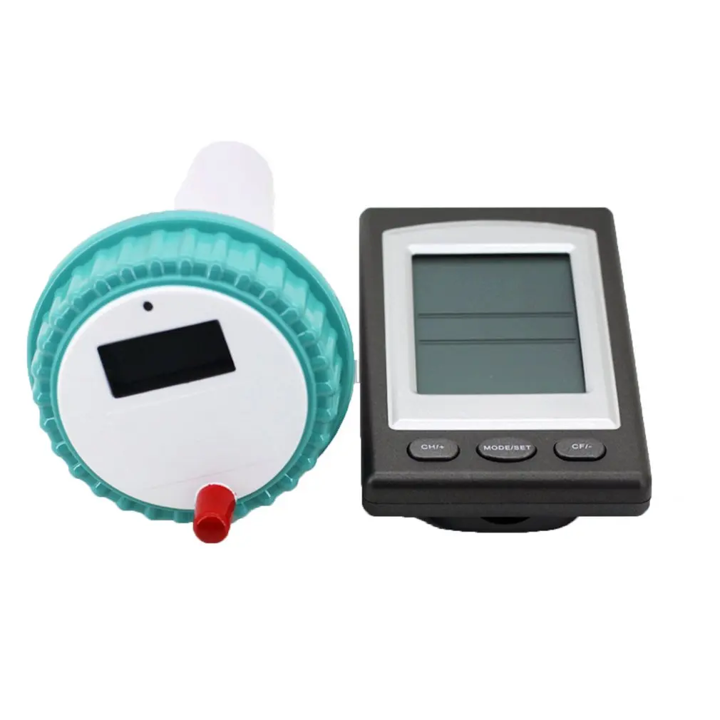 

Hot 1pcs Wireless Thermometer In Swimming Pool Spa Hot Tub Waterproof Thermometer New